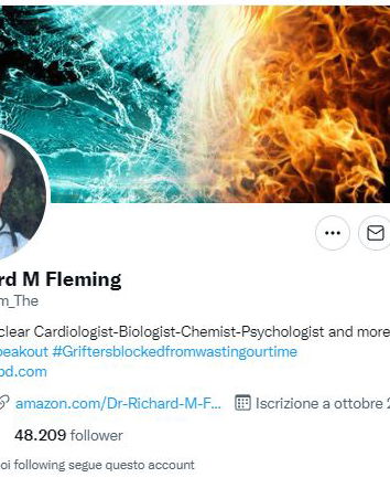 Il Dr Richard Fleming e i coaguli di sangue