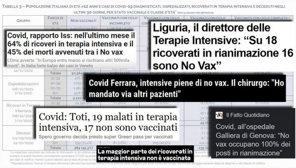 Fact-checker e non vaccinati