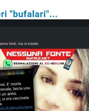 Esclusa Correlazione e la disinformazione