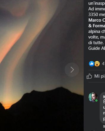 L’aurora virale, ma non boreale