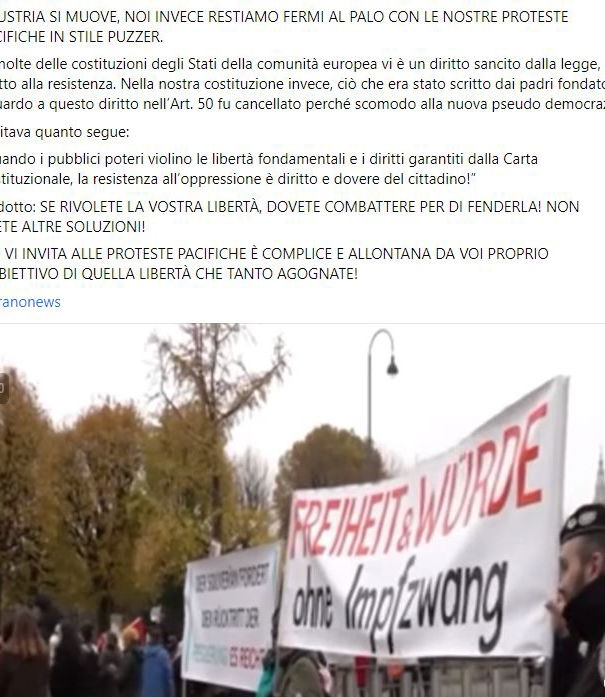 Le proteste in Austria… article-post