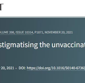 La narrativa alternativa, il Lancet e Günter Kampf