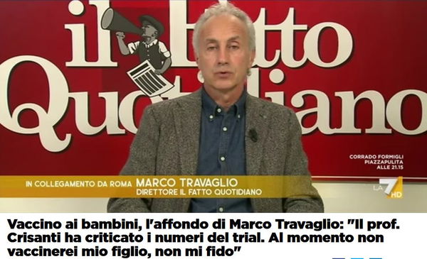 Bambini, vaccini e travagli…