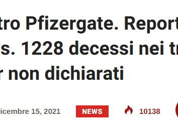 Le notizie riciclate e il PfizerGate