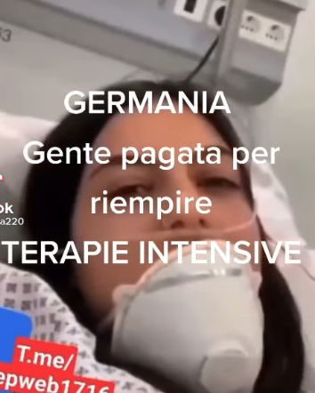 Attori pagati in Germania per le terapie intensive