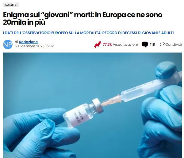 Porro, la statistica e i morti