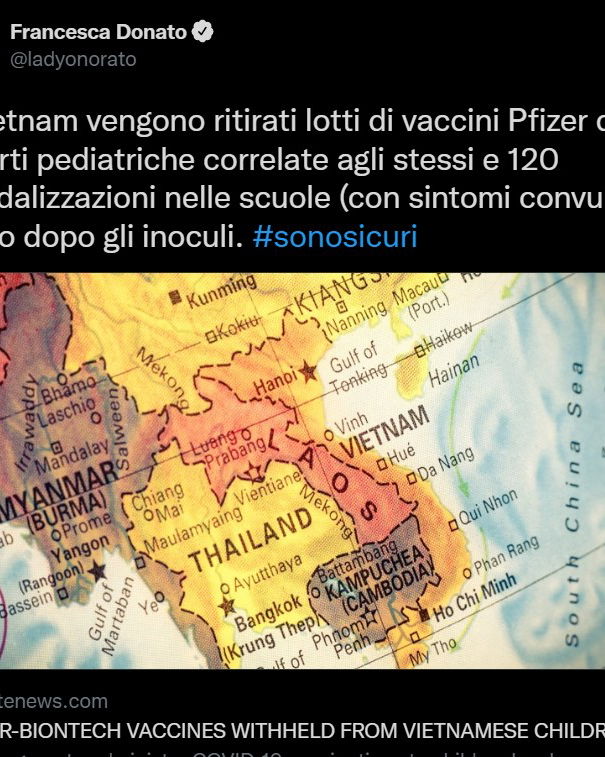 Il Vietnam e la sospensione dei vaccini article-post