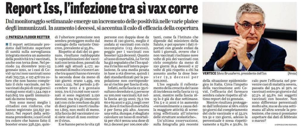 L’infezione tra sì vax… article-post