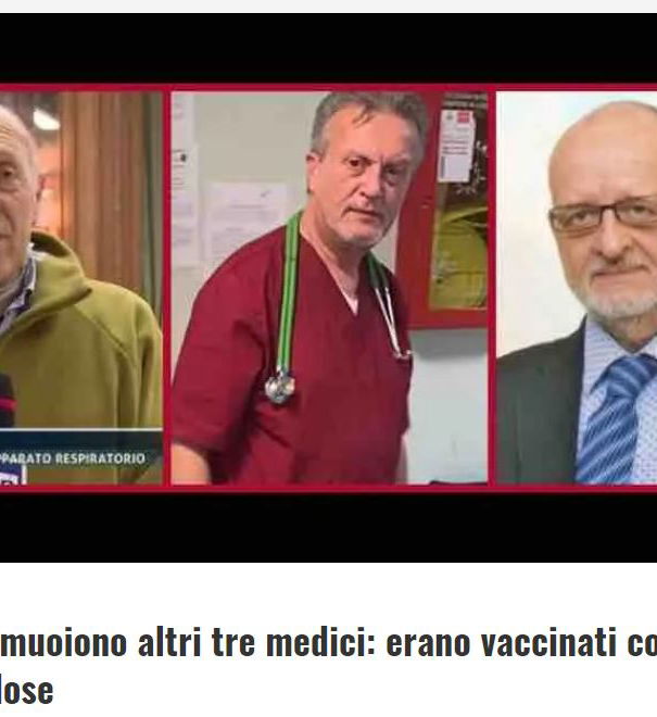 StopCensura e il decesso di tre medici article-post