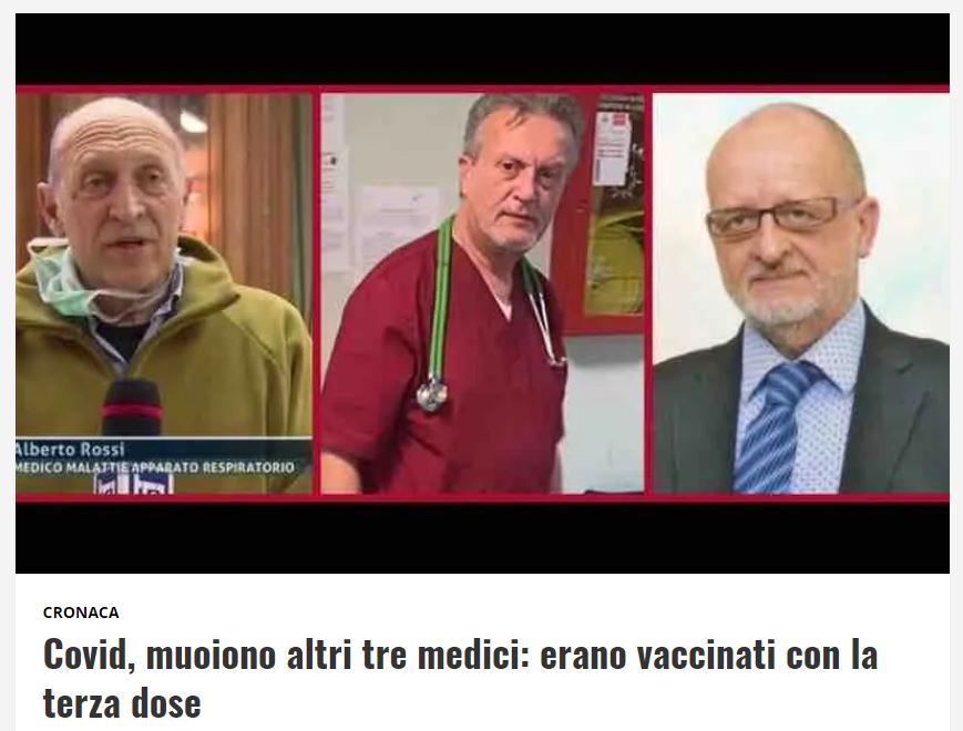 StopCensura e il decesso di tre medici article-post