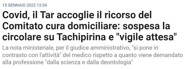 La sentenza del TAR del Lazio sulla vigile attesa