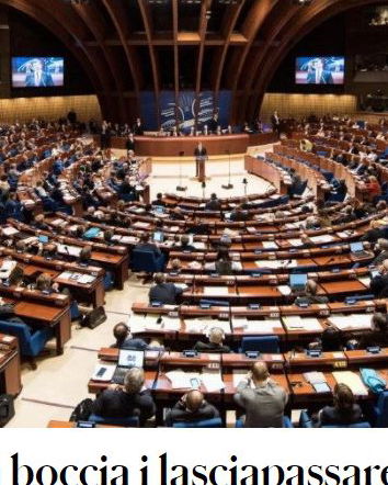 Cosa ha detto il Consiglio d’Europa sui lasciapassare?