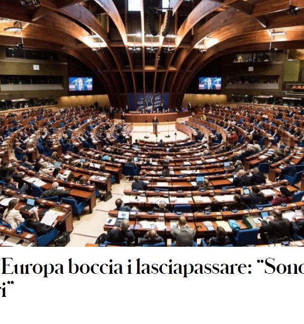 Cosa ha detto il Consiglio d’Europa sui lasciapassare? article-post