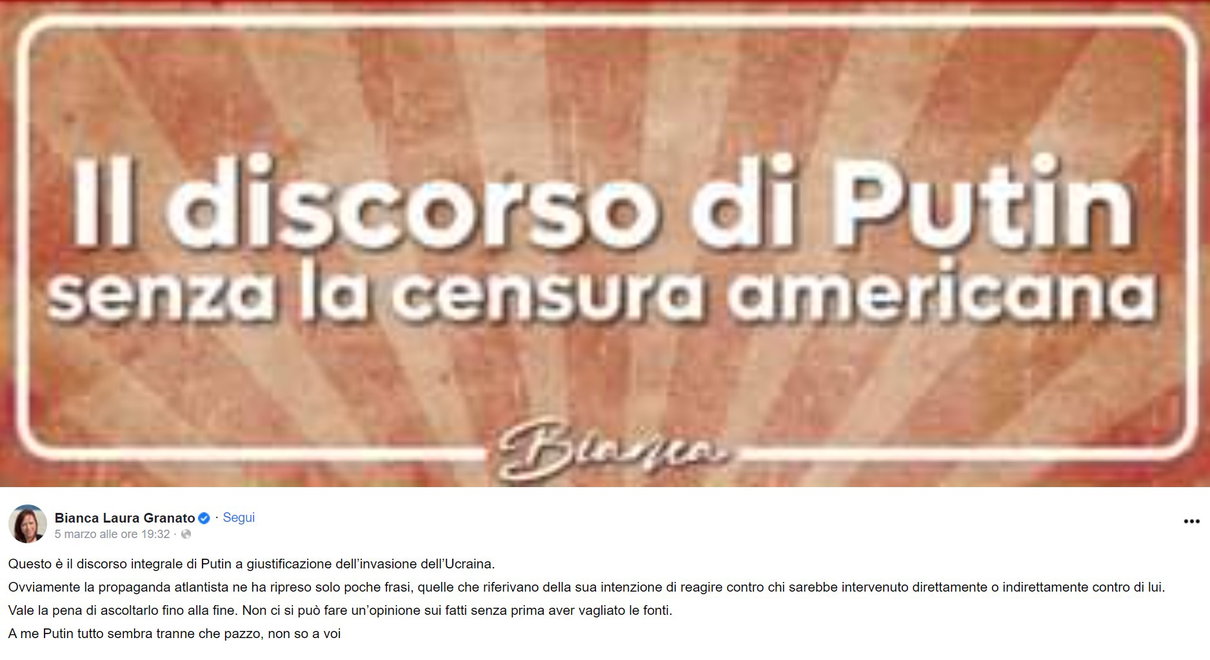 Il discorso di Putin smontato nelle sue inesattezze article-post