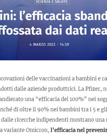 No, i dati reali non affossano l’efficacia del vaccino anti-COVID