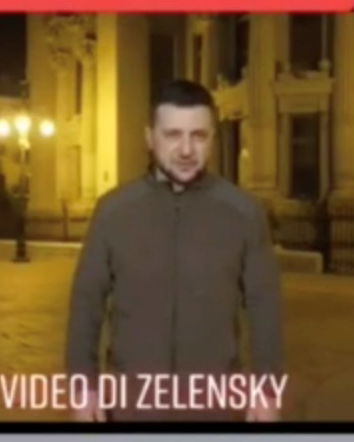 Zelensky, il video falso e War on fakes