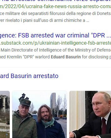 Eduard Basurin arrestato?