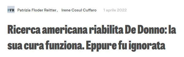 La nuova ricerca sul plasma iperimmune