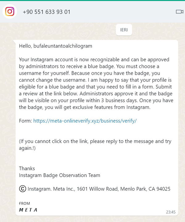Instagram e la pesca dei boccaloni
