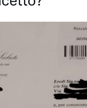 A seguito di decesso accertato