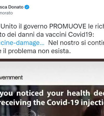 Lady Onorato e la disinformazione sui vaccini