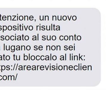 Un nuovo dispositivo è stato associato al tuo conto