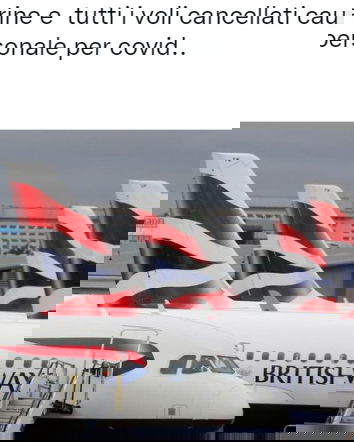 I voli cancellati di British Airways