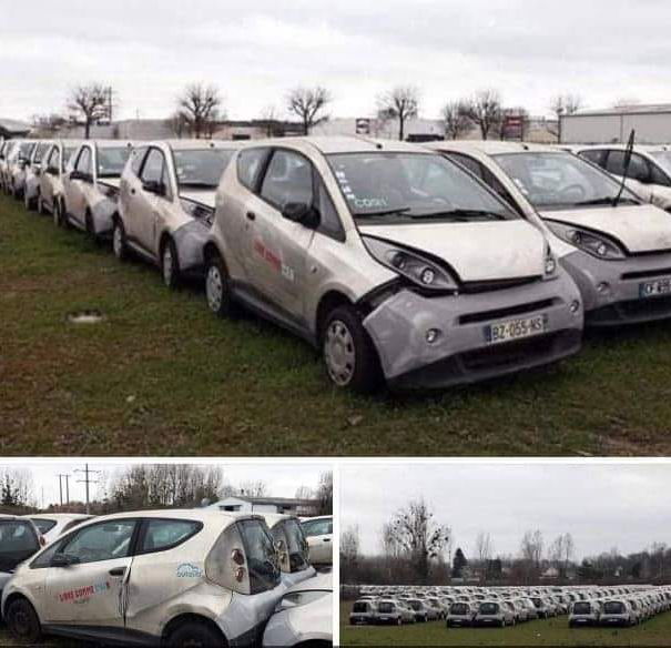 Il cimitero delle auto elettriche a Parigi… article-post