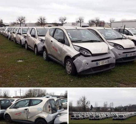 Il cimitero delle auto elettriche a Parigi… article-post