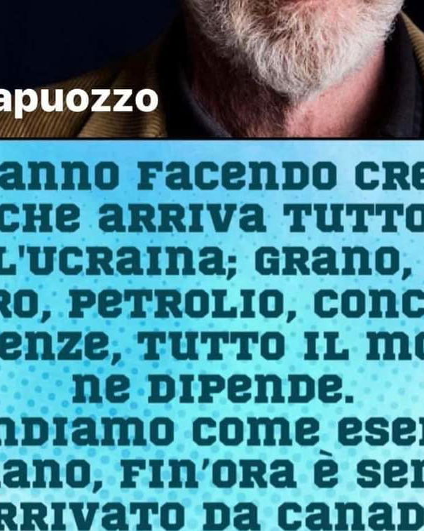 Le citazioni possibili – Capuozzo e il grano dal Canada article-post