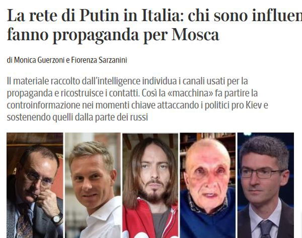 La lista del Copasir che non è del Copasir