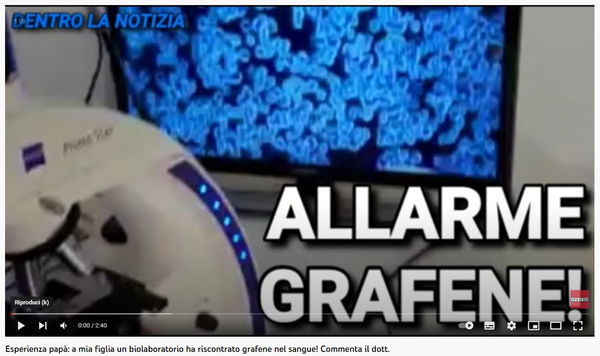 Grafene, biolaboratori e COVID-19