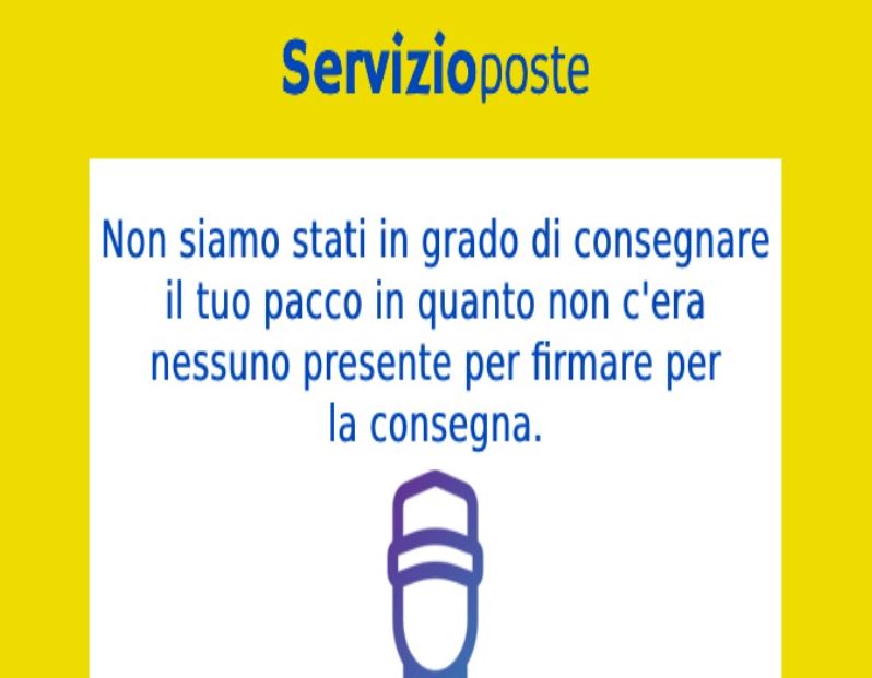 Non siamo stati in grado di consegnare… article-post