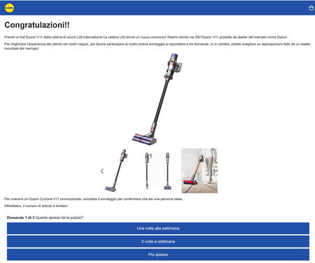 Lidl, Dyson e i sondaggi fuffa… article-post