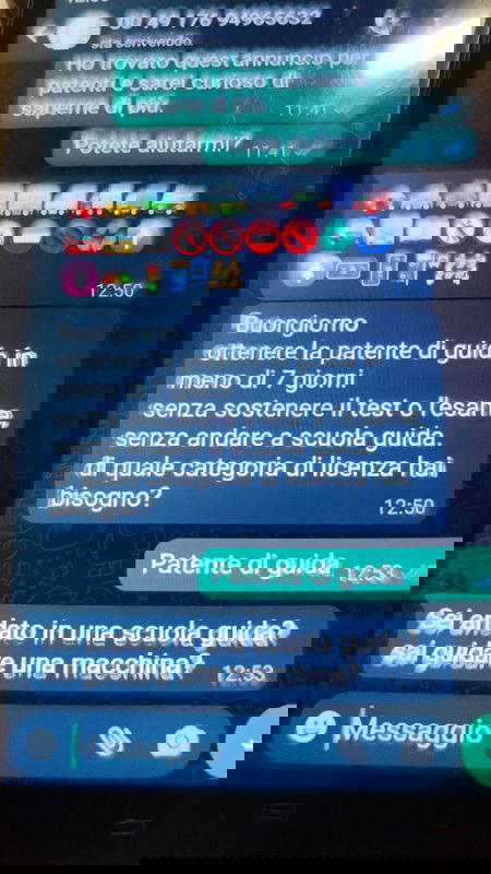 Come (non) comprare una patente online