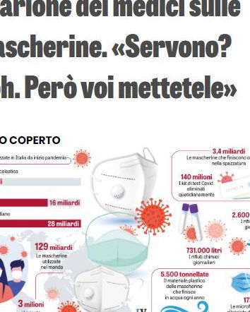 La Verità e le mascherine