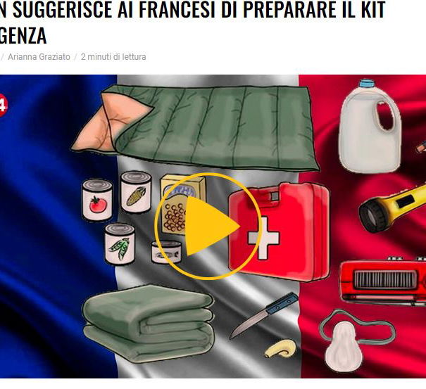 No, Macron non suggerisce il kit d’emergenza article-post