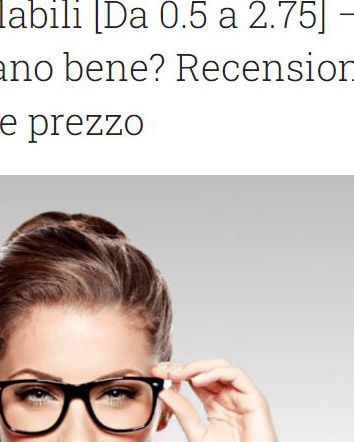 Dropshipping e occhiali