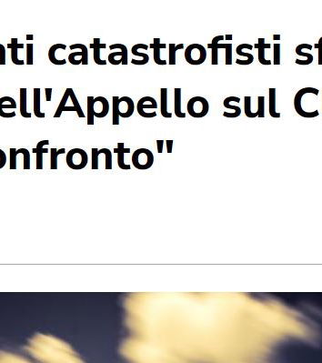 Clima e false balance