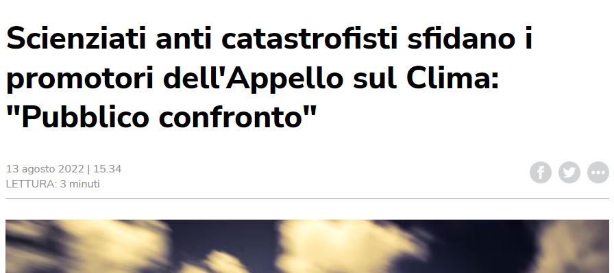 Clima e false balance article-post