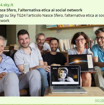 La pubblicità gratuita a un social italiano