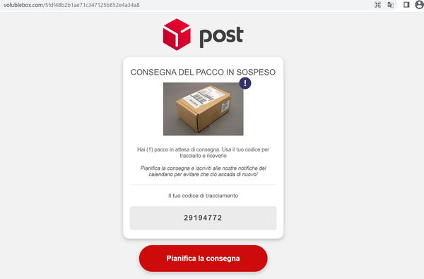 Il “pacco” da Brt