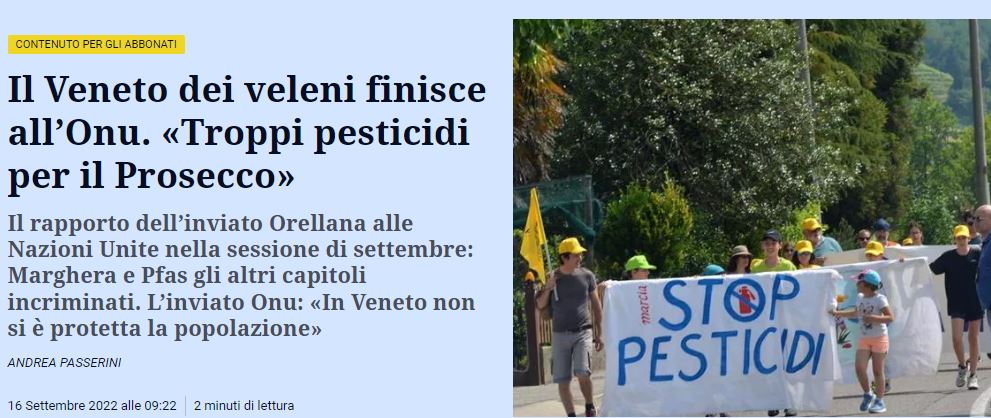 Troppi pesticidi per il prosecco in Veneto? article-post