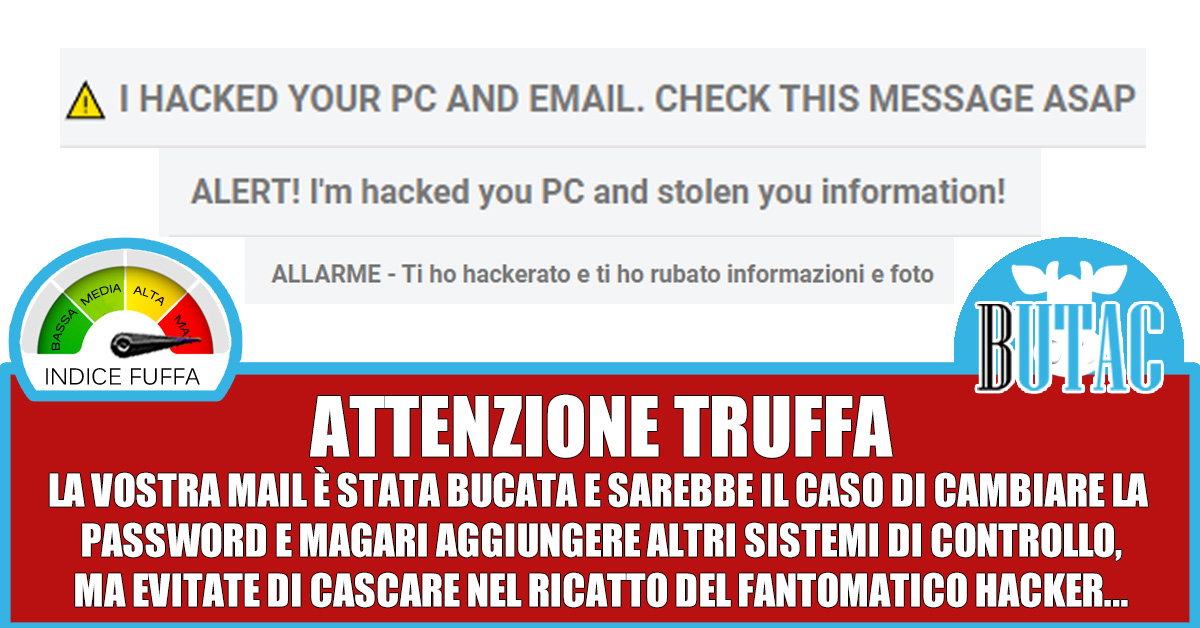 Ho Ricevuto Una Mail Dal Mio Stesso Indirizzo Di Posta