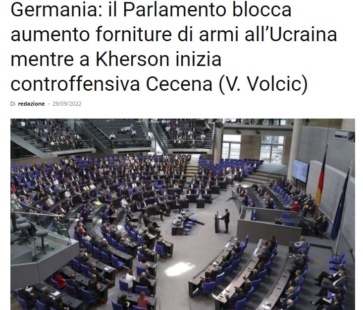 Il parlamento tedesco ha bloccato le forniture di armi all’Ucraina? article-post