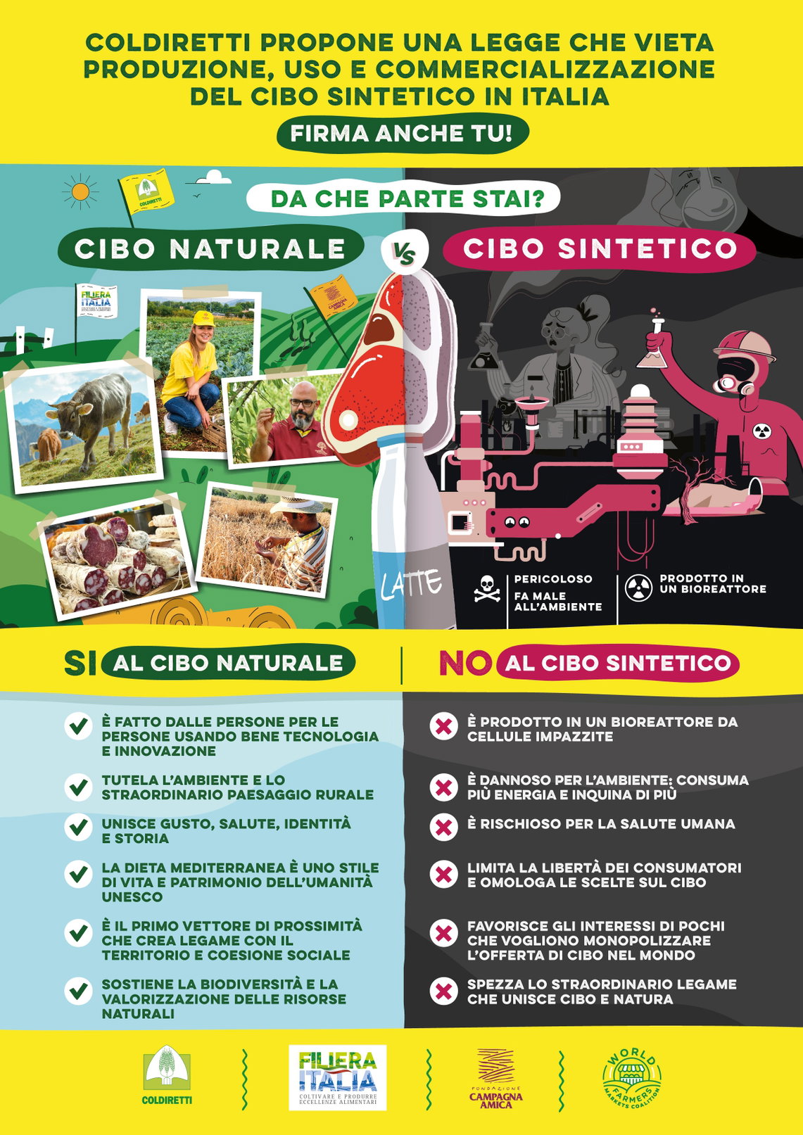 Coldiretti contro il “cibo sintetico” article-post