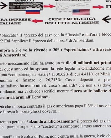 ENI, il prezzo del gas e la Russia