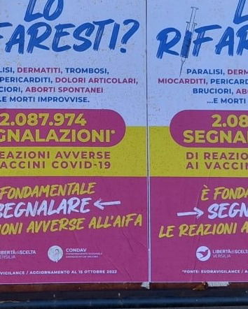 2.087.974 segnalazioni di reazioni avverse