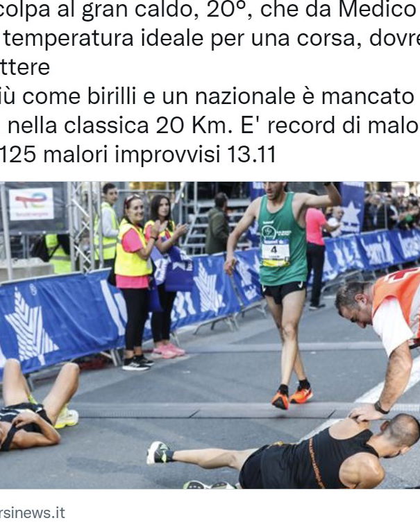 No, nessun record di malori improvvisi alla maratona article-post