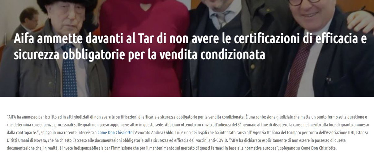 Le certificazioni di sicurezza dei vaccini article-post
